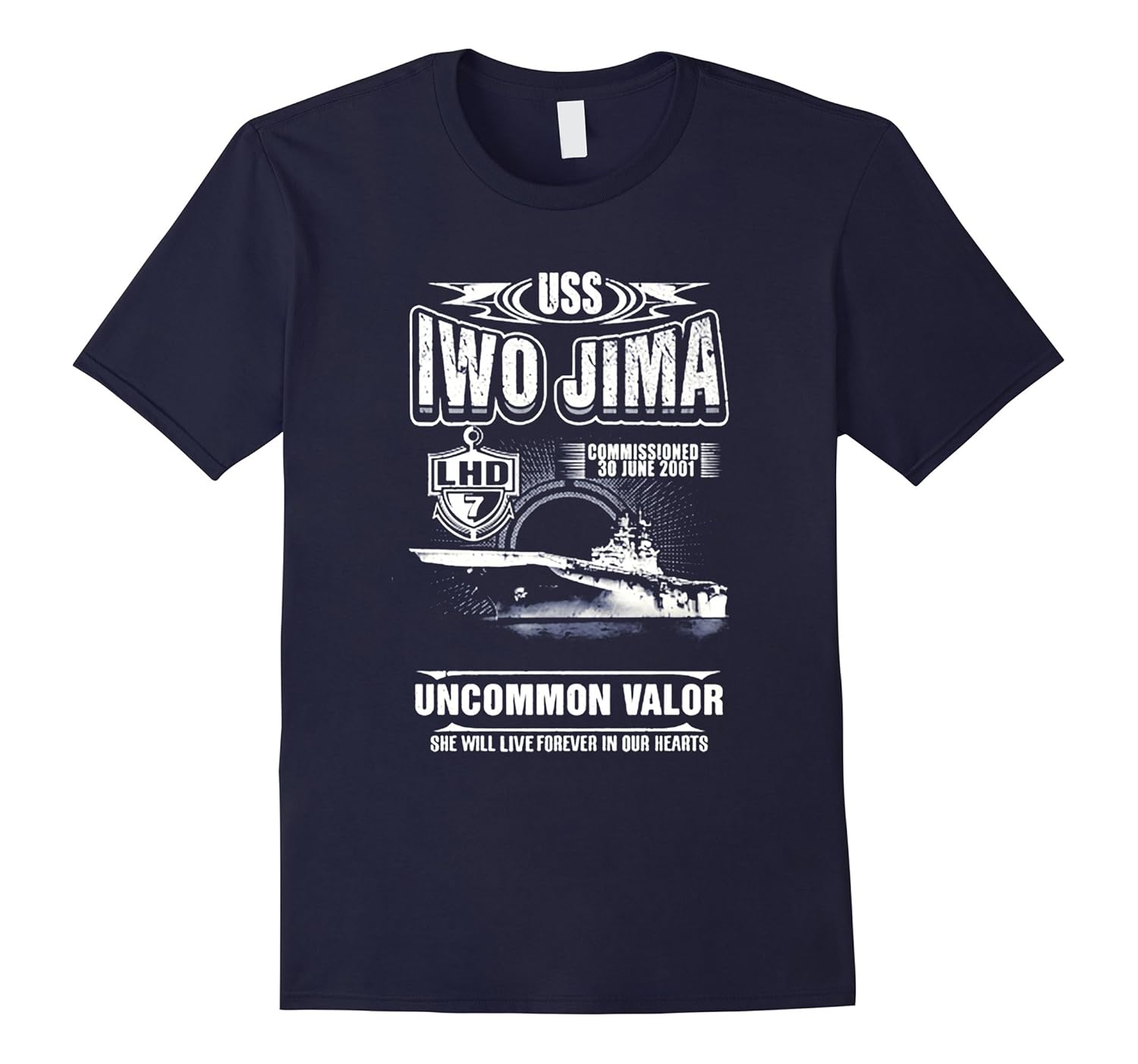 USS Iwo Jima (LHD-7) Tshirt-ANZ