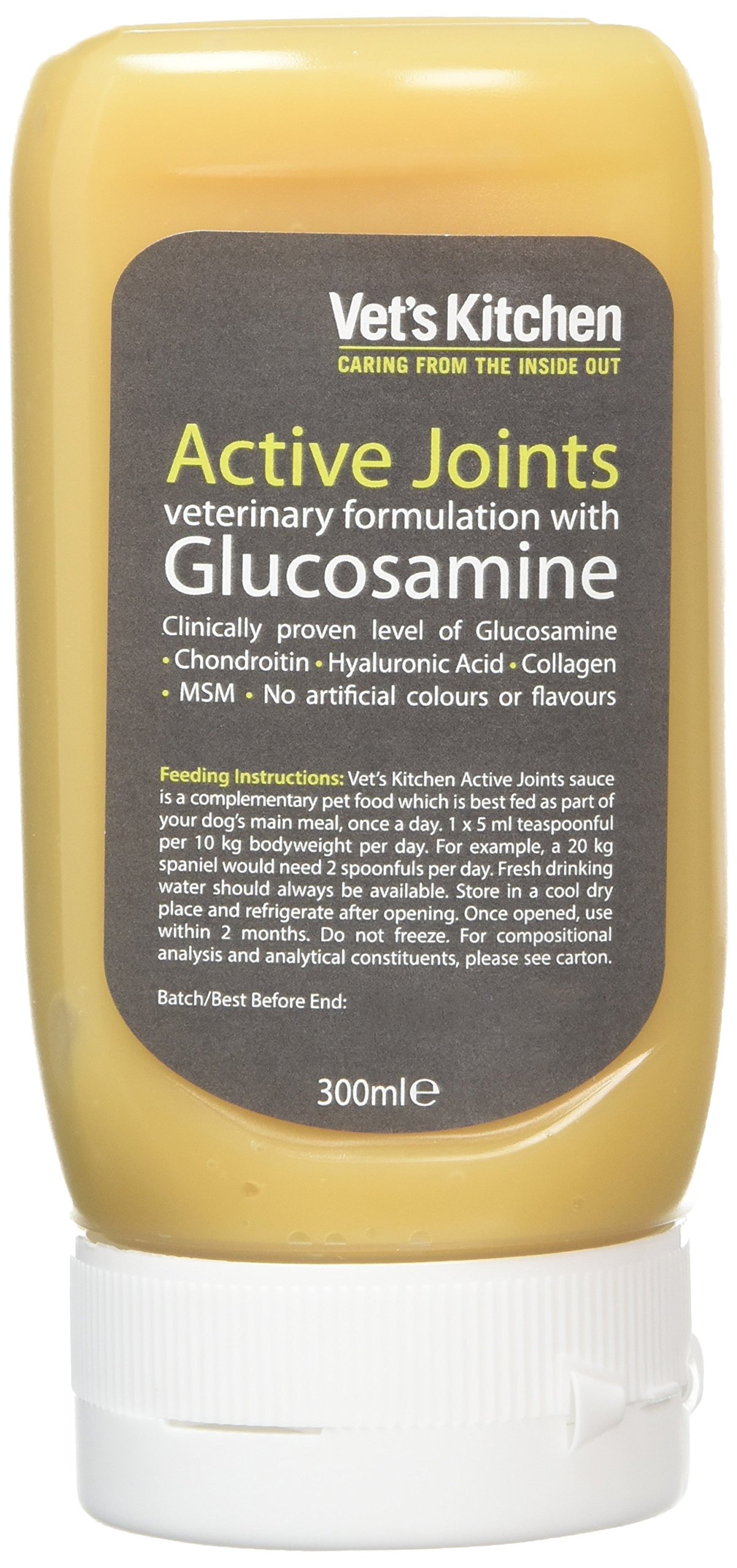 Vet's Kitchen - Healthy Joint Supplement - Gravy with Glucosamine - Advanced Nutrition for your Adult Dog - 2 x 300ml