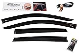 AirSleek Windows Rain Guards Side Window Deflectors