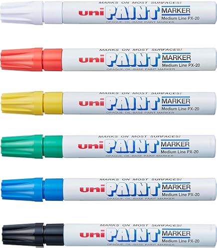 Amazon.com : Uni-Ball 489371 Paint Marker Bullet Tip Medium