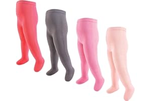 Touched by Nature Baby and Toddler Girl Organic Cotton Tights