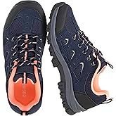 CUSHIONAIRE Brig Womens Hiking Shoes, Supportive Trail Shoes for Women with Waterproof Protection and Arch Support