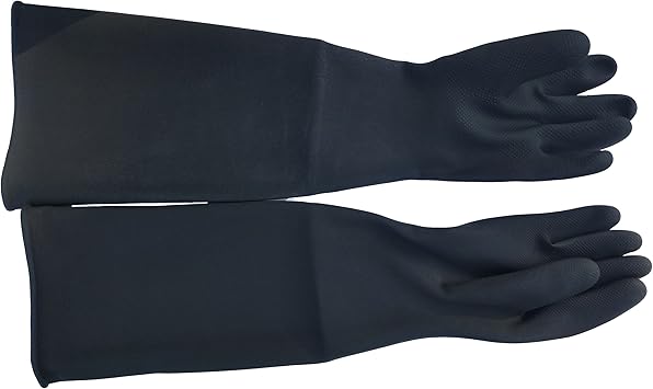 heavy duty rubber work gloves