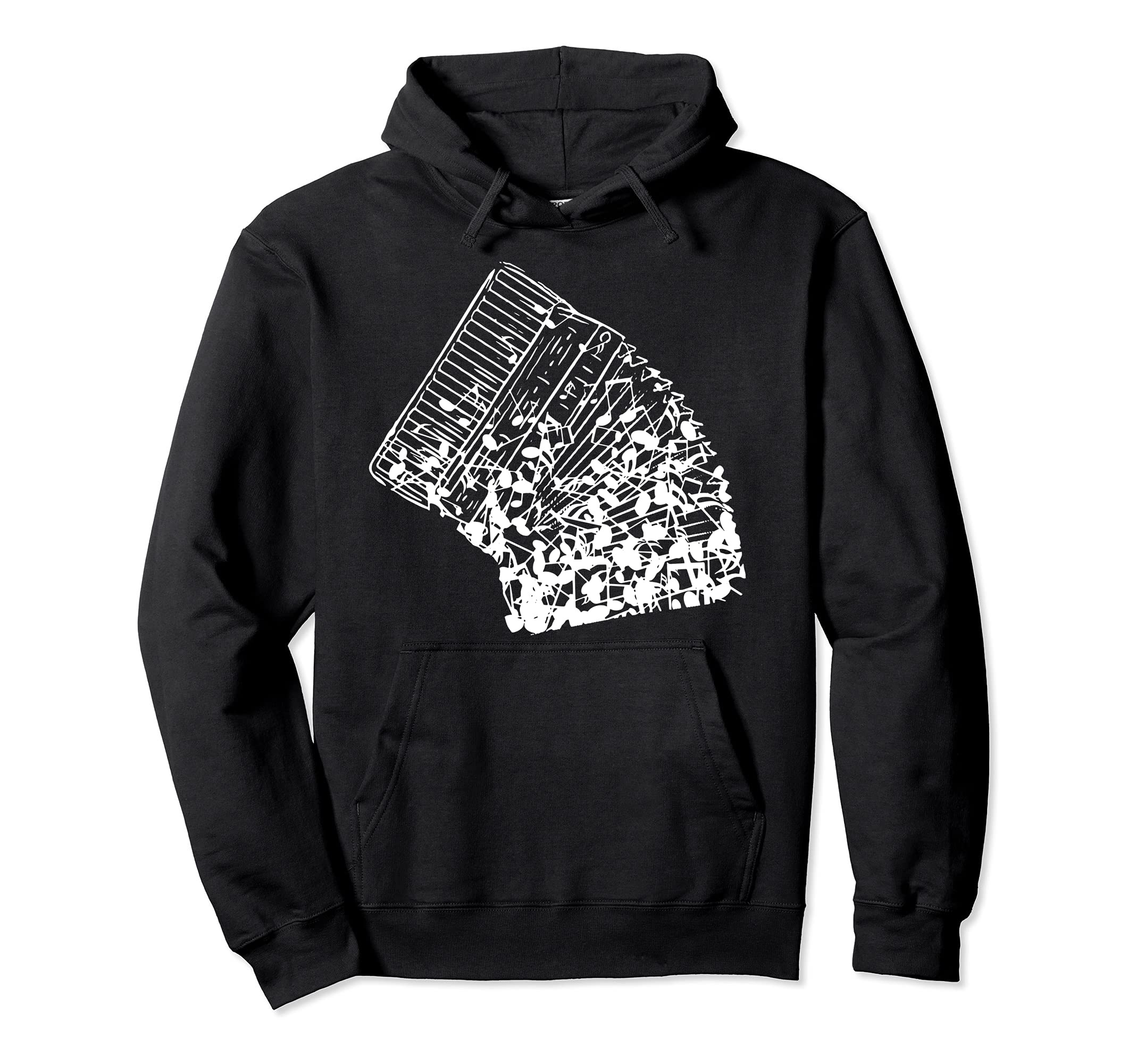 Accordion instrument from sheet music Pullover Hoodie