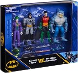 DC Comics Batman and Robin vs Joker and King Shark 4-Inch Action Figures 4-Pack view 8