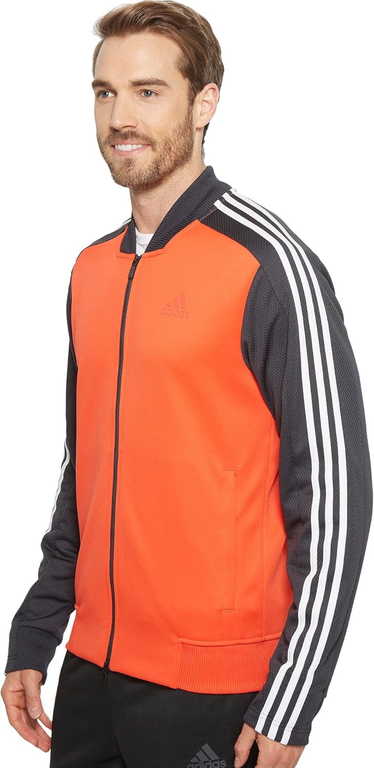 adidas men's id bomber track jacket