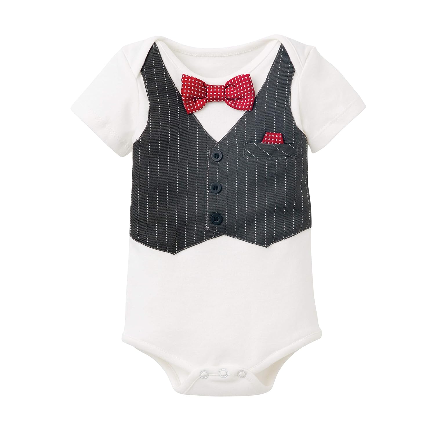 Elegant Baby My First Formal Boy Onesie, 69 Months Baby