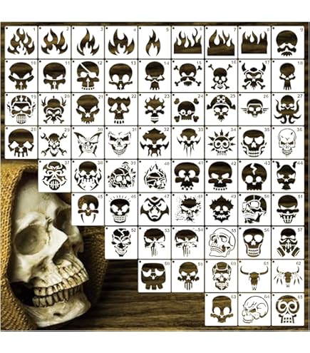 IWATA Artool Wrath Of Skullmaster Burial Ground Freehand Airbrush Temp By Craig Fraser