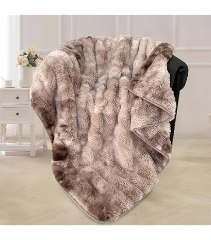 WOLF CREEK BLANKET Parent 2 – XL Decke 152 X 203 Cm, Braun & Wendbar