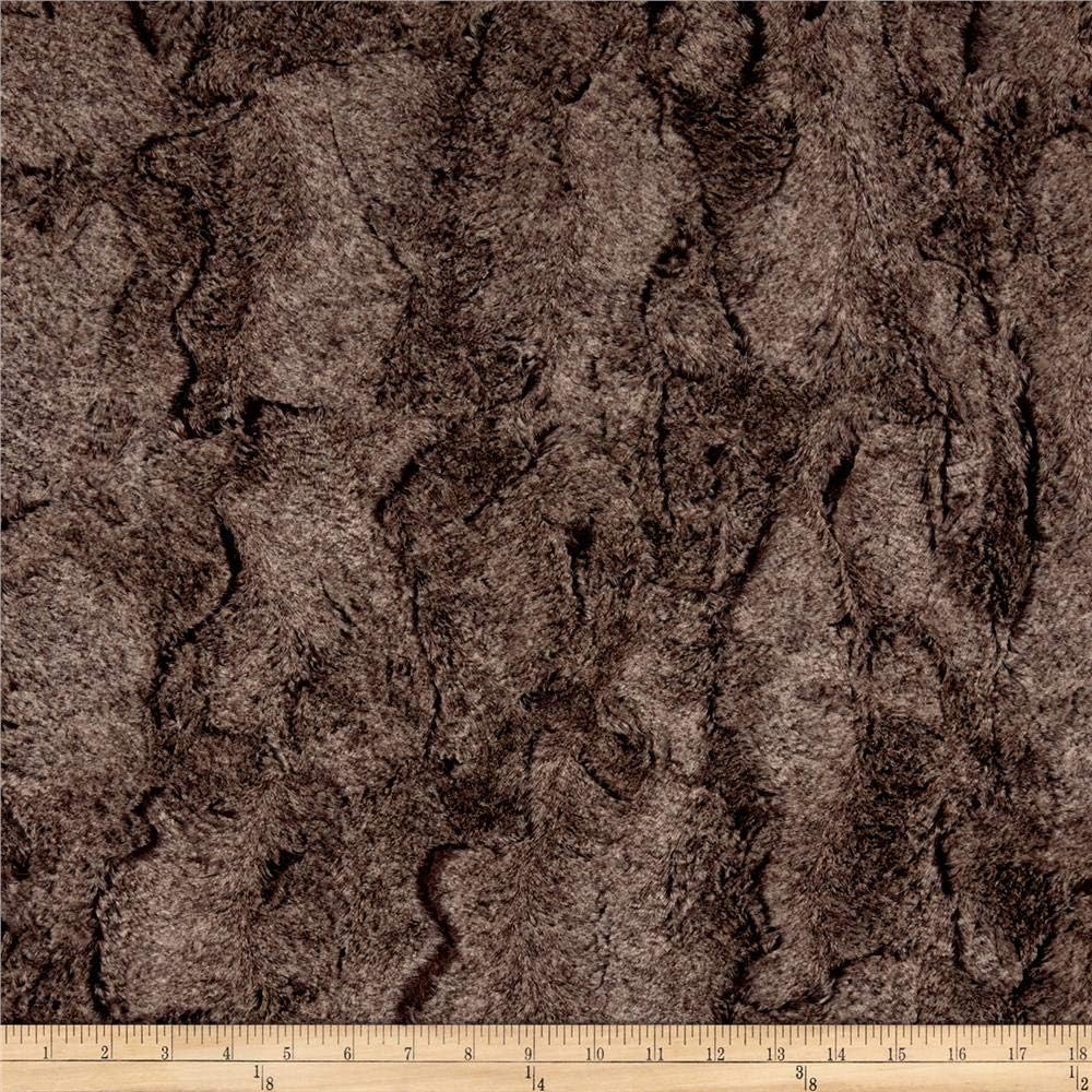 Shannon Minky Luxe Cuddle Heather Frappe, Fabric by the Yard
