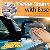 Airlab 3X Magic Glass Cleaning Cloth 400GSM 30x30cm Carbon Microfiber view 4