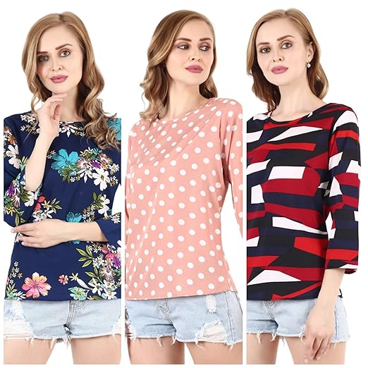 Buy Combo Women's Fit Top's at Amazon.in
