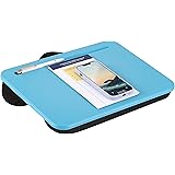 LAPGEAR Compact Lap Desk - Alaskan Blue - Fits up to 15 Inch Laptops - Style No. 43103