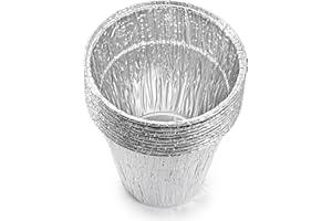 TYH SUPPLIES 20 Pack Large Grease Bucket Liners | Compatible with Traeger Grease & Ash Keg for Ironwood, Flatrock, Timberline | Pit Boss, RecTeq, Oklahoma Joe's Buckets | Disposable Drip Bucket Cup | 6x6.3 Inch