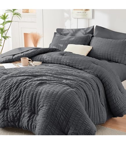 VCNY Home Lila Reversible Paisley Bed in a Bag Comforter Set, Queen
