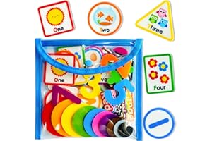 PENGFULL Felt Learning Numbers,44 Felt Flannel Board Pieces,Math Addition and Subtraction Colors Learning for Kindergarten,Preschool,Toddlers