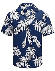 COOFANDY Mens 2 piece Short Set Hawaiian Floral