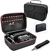 ZEYARUIBO Switch 2 Carrying Case（2026）- 20 Game Card Slots, Hard Shell Travel Case with Dock Storage, All-in-One Protection for Nintendo Switch 2 Accessories
