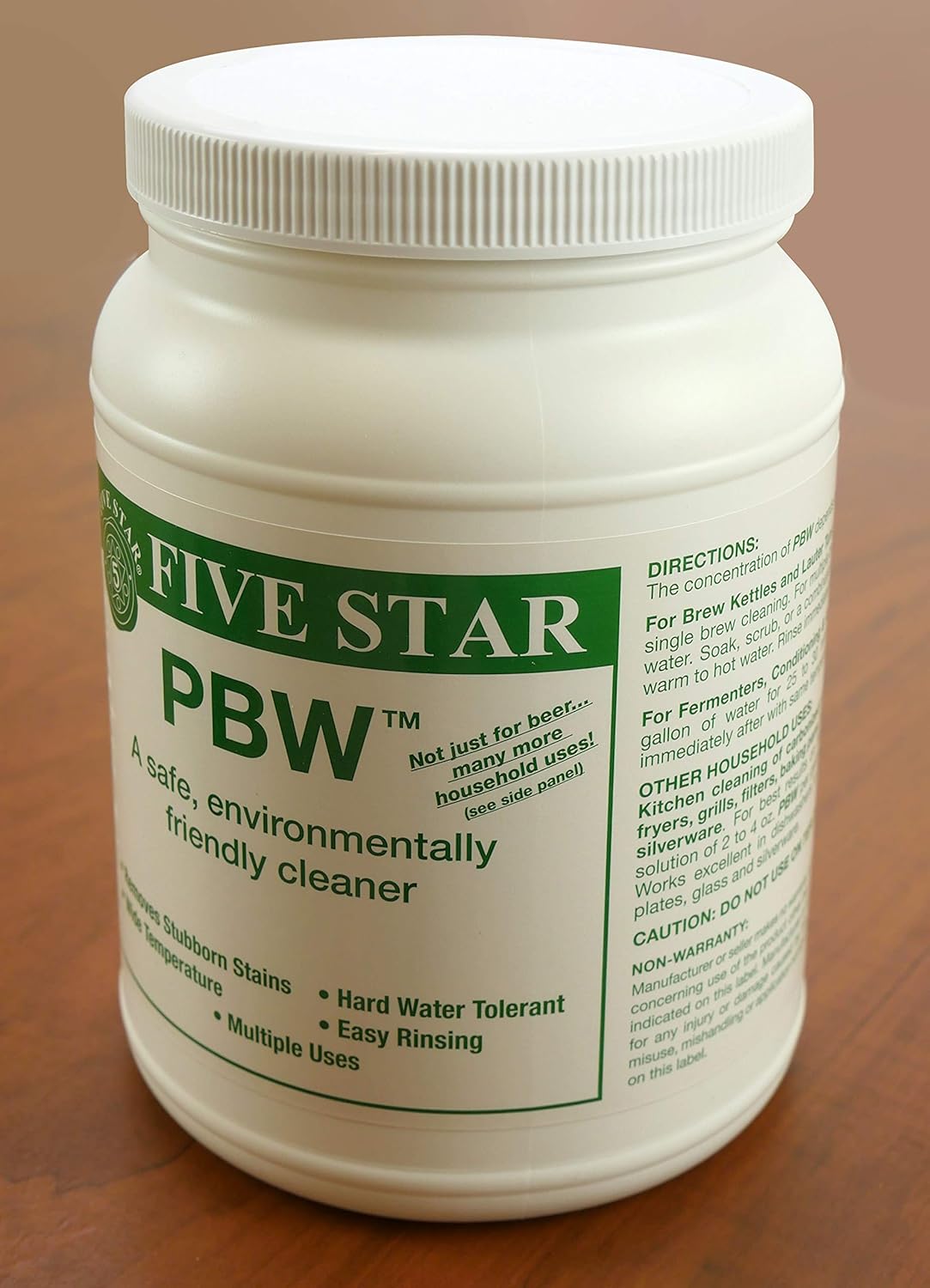Five Star PBW Cleaner (Powdered Brewery Wash), 4Pound Jar eBay