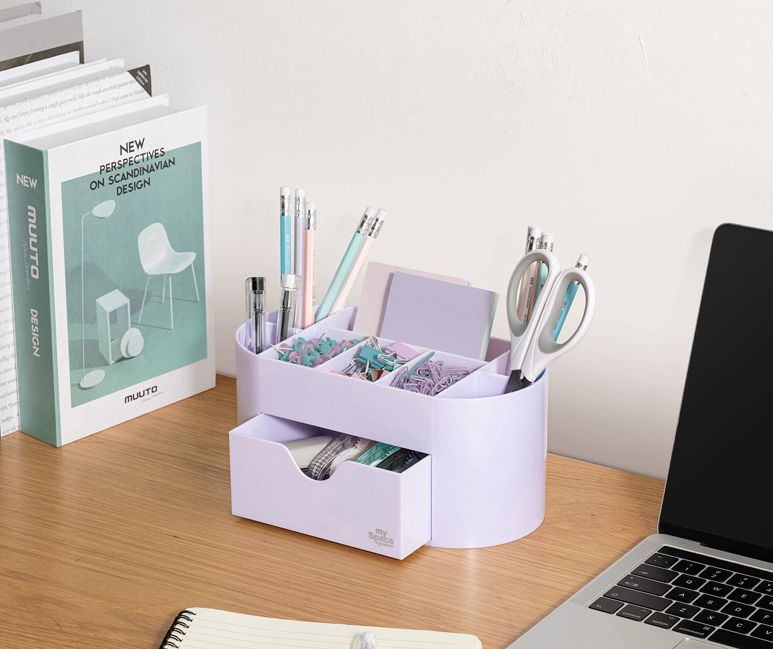 Lavender Desk Organizer