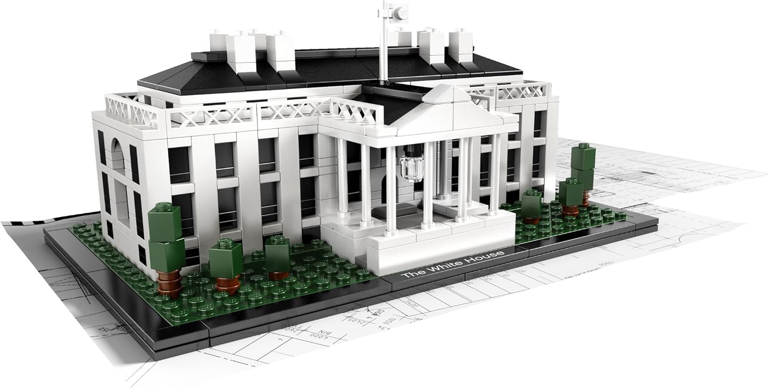 white house lego set amazon