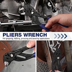 WORKPRO 7-Inch Pliers Wrench, CR-V Construction