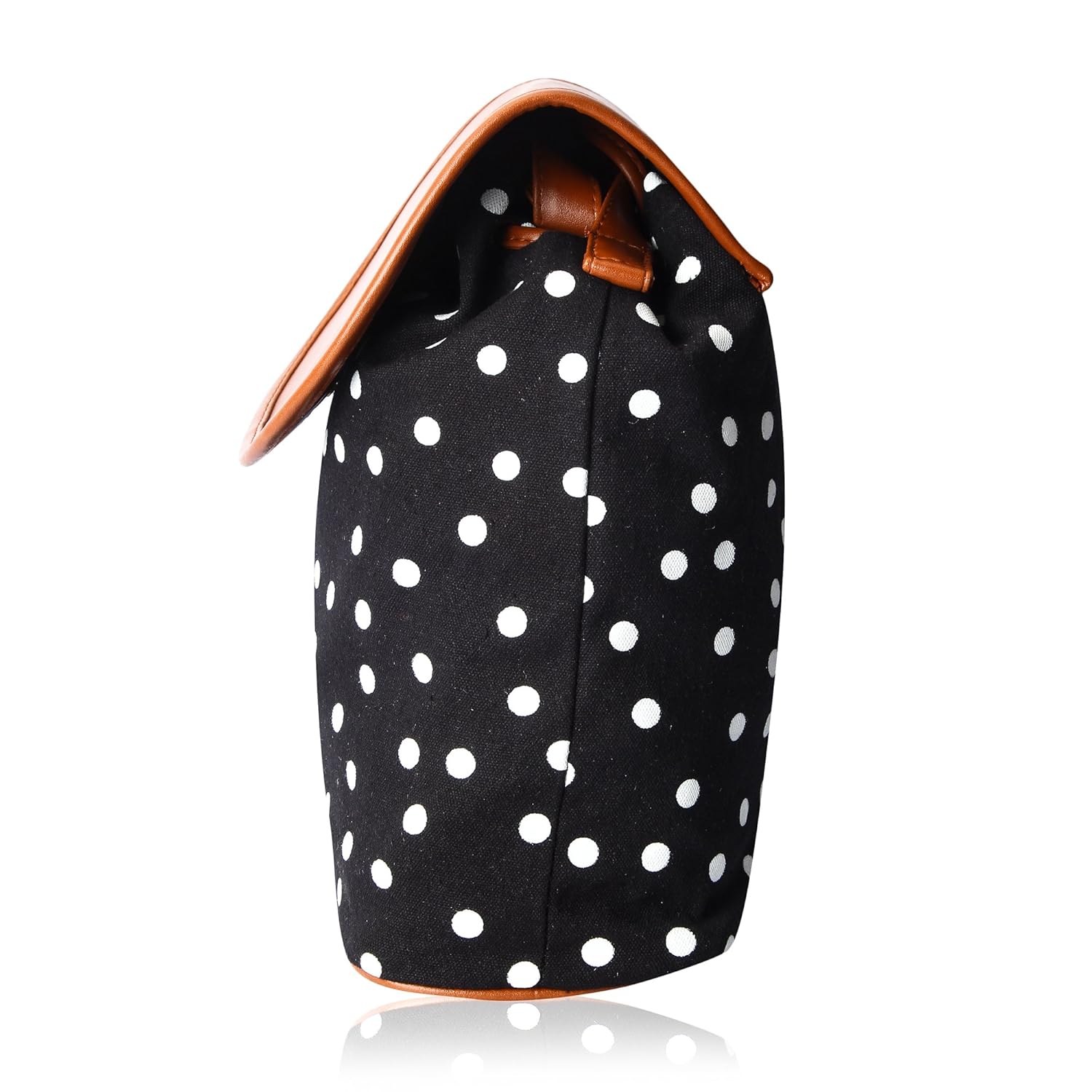 kleio polka dots canvas slingbag for girls / women