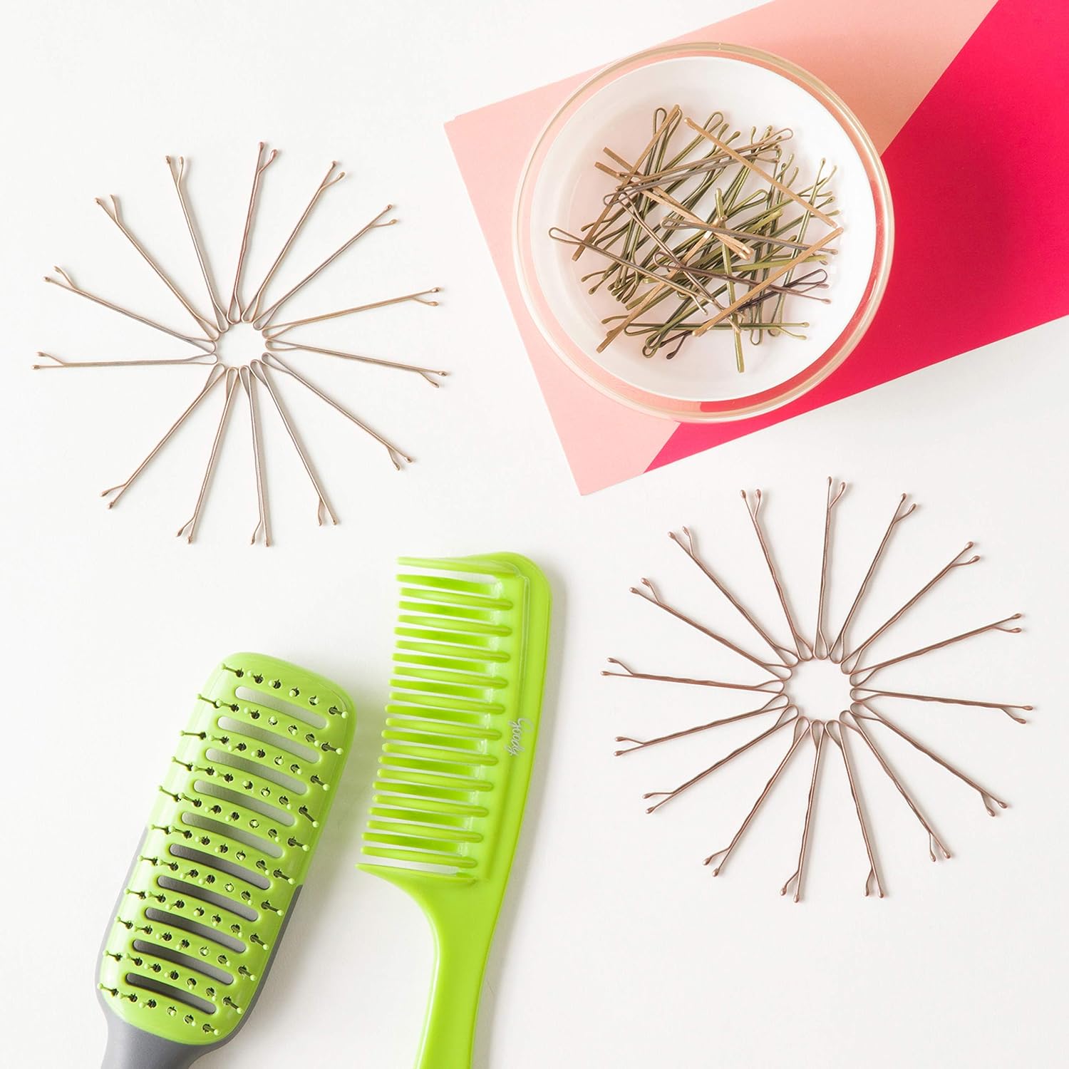 Goody Hair Bobby Pins, Blonde, 50-count (1942456), Metallic Blonde : Blond Bobby Pins : Beauty