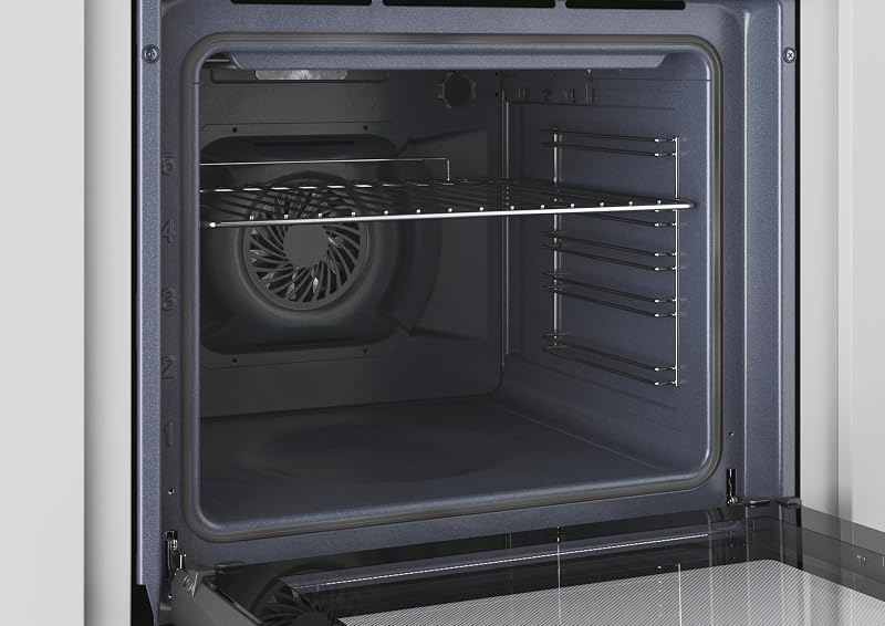 Idea FIDCP N625 L, Horno Multifunción, 70L, 2 Bandejas y 1 Rejilla, Ventilador Radial, Limpieza Aquactiva, Convección + Ventilador, 8 Funciones, Mandos Push&Pull, Puerta Doble Cristal, Negro