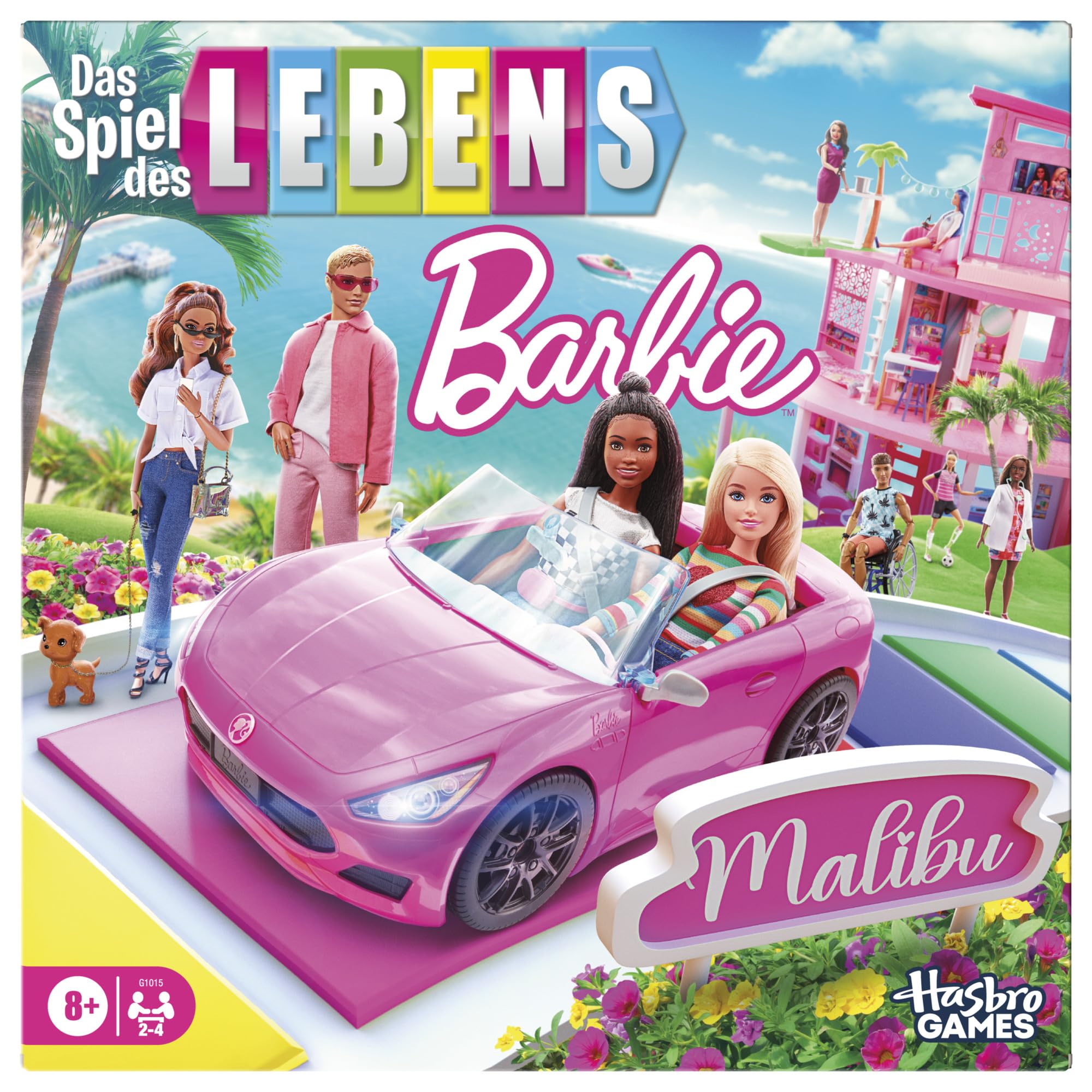 Das Spiel des Lebens: Barbie Edition Brettspiel - Deutsche Fassung