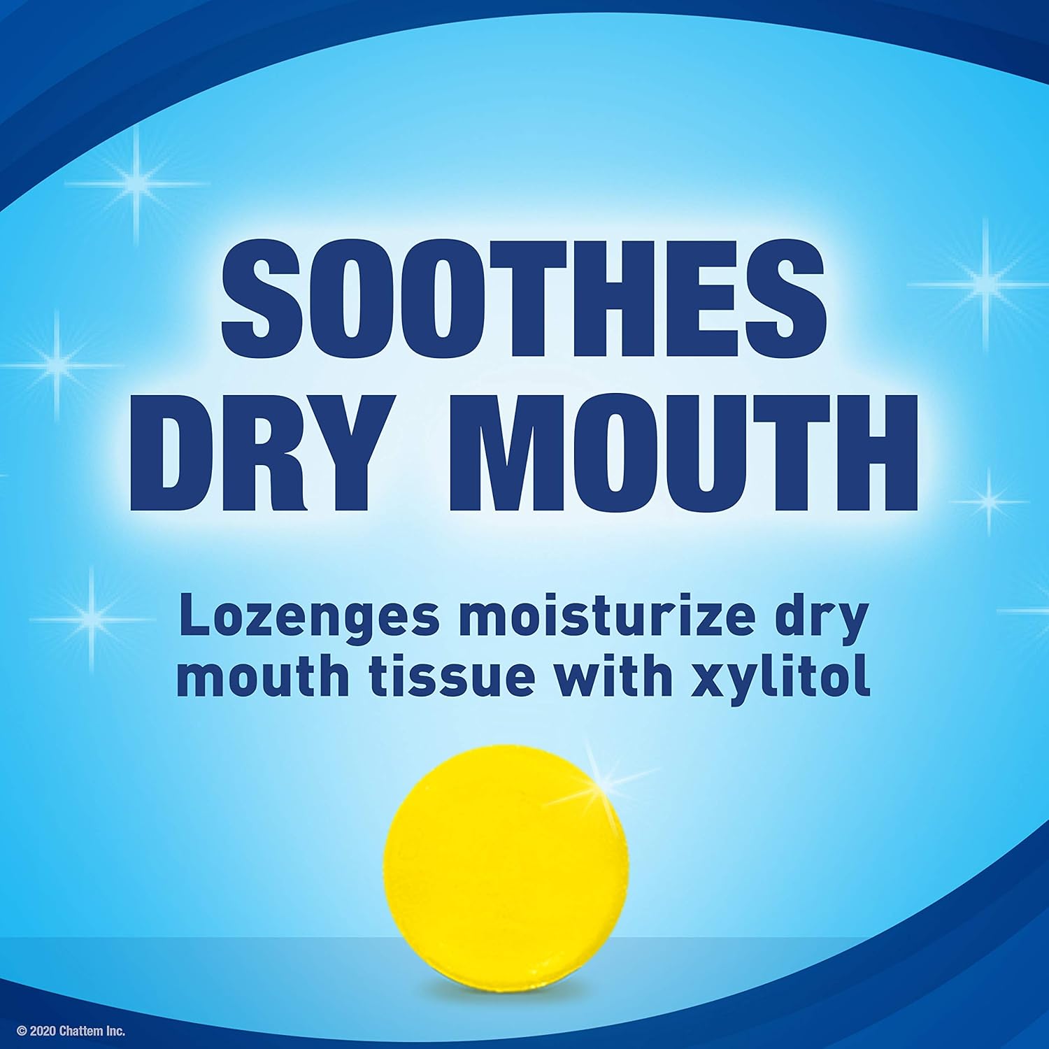 ACT Dry Mouth Lozenges, Honey-Lemon, 18 Count: Health & Personal Care
