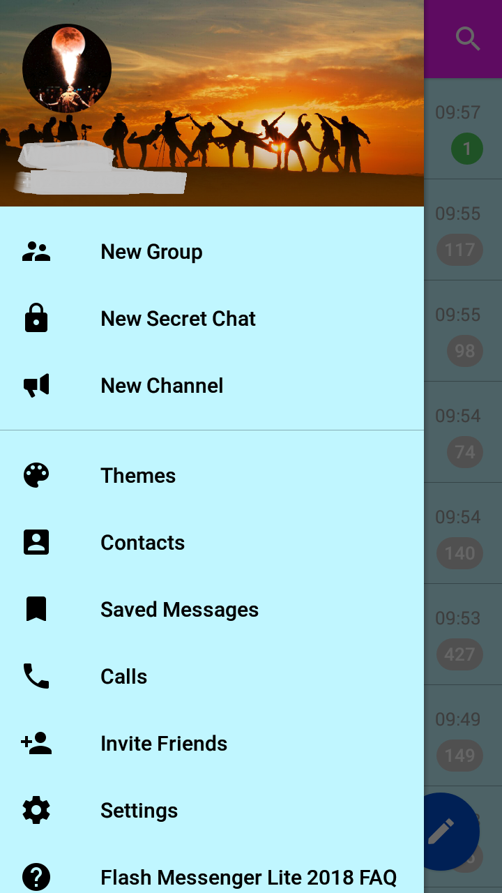 Flash Messenger Lite 2018