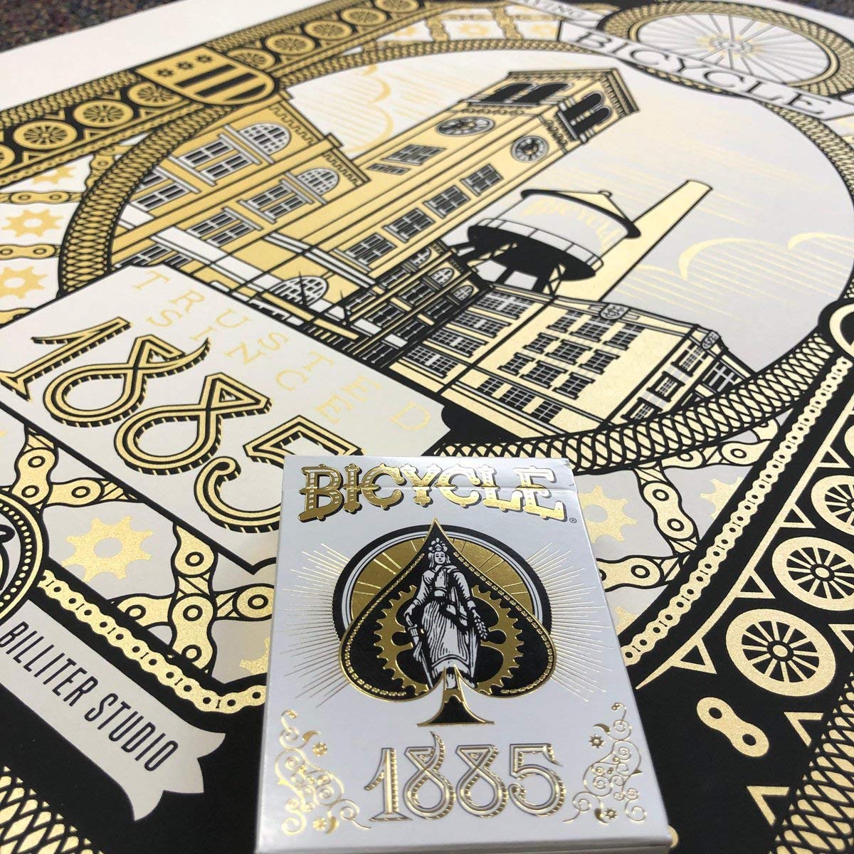 Bicycle 1885 Playing Cards by US Playing Card