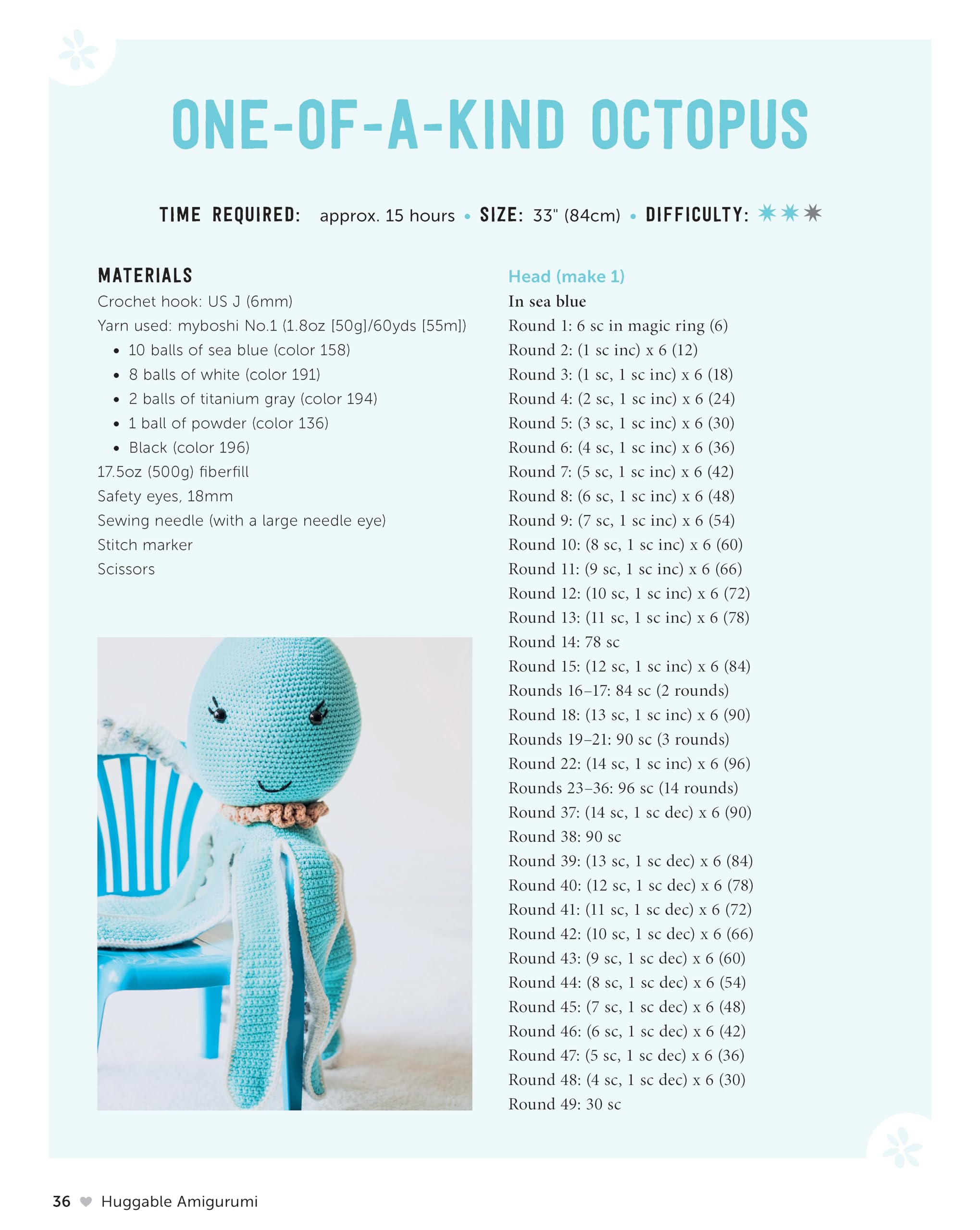 Huggable Amigurumi: Crocheting Teddy Bears and Other Cute, Cuddly Friends (Landauer) 14 Projects for 3-Foot-Tall Soft Toy Crochet Animals that Kids Love to Hug: Dog, Cat, Fox, Penguin, Zebra, and More