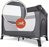 hauck Dream N Play Plus Grey Travel Cot 120x60 cm Birth to 15 kg view 9