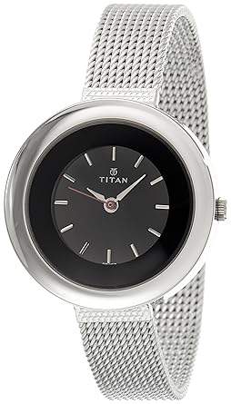 Titan Youth Analog Black Dial Women's Watch-NK2482SM02