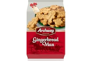 Archway Cookies, Holiday Gingerbread Man Cookies, 10 Oz (Pack of 12)