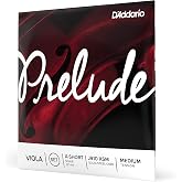 D'Addario Prelude Viola String Set Extra Short Scale Medium Tension | Prelude viola strings deliver warm tone, durable solid steel core, stable pitch and reliable student performance.