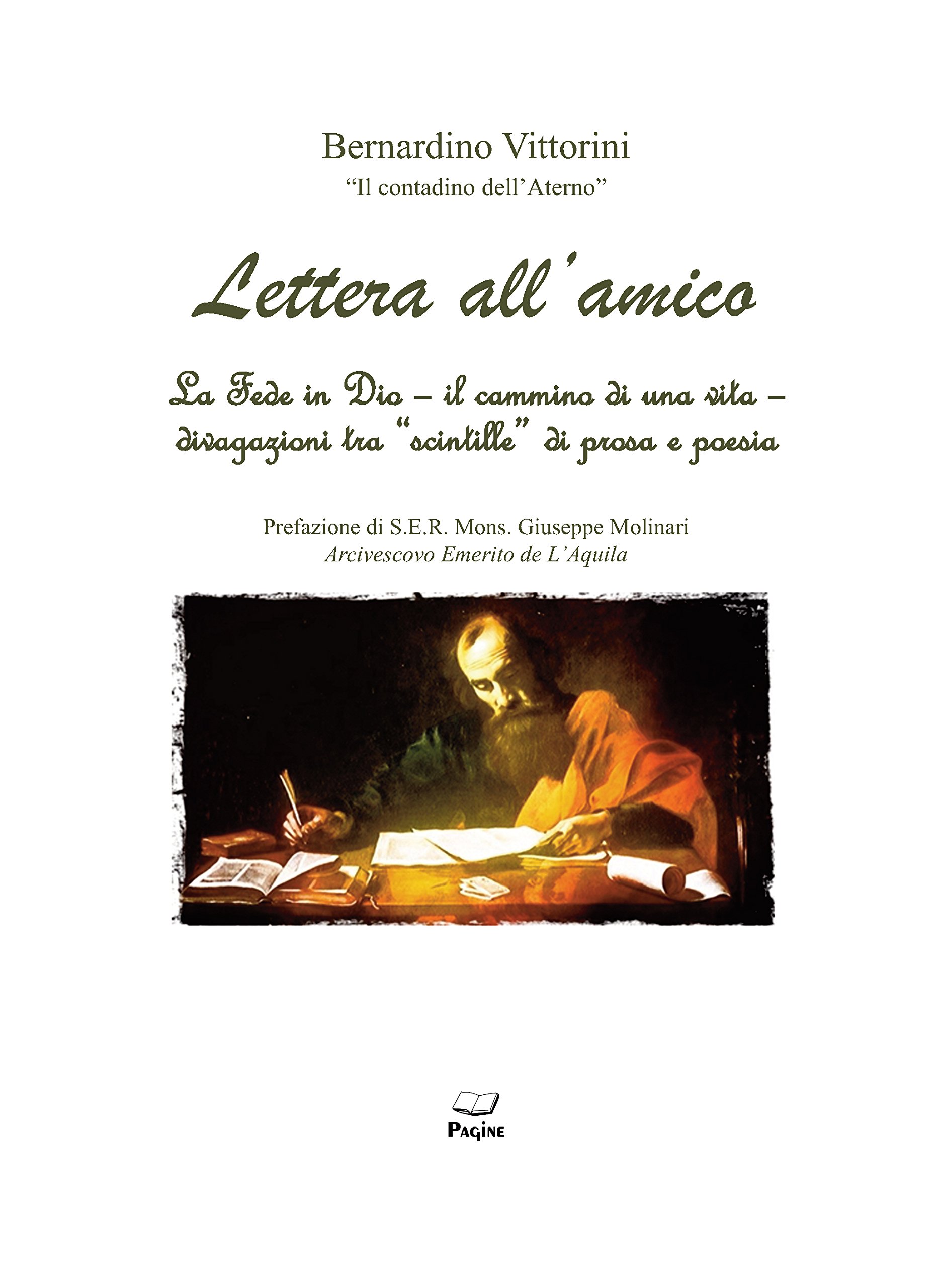 Lettera All Amico Vittorini Bernardino Amazon Com Books