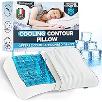 Technogel Contour Cooling Gel Pillow Comfort - Ergonomic Cervical