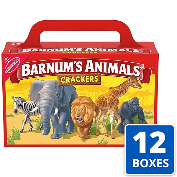 BARNUM’S ORIGINAL ANIMAL CRACKERS, SNACKS,