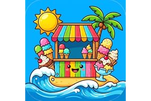 Beach Ice Cream Shop Premium