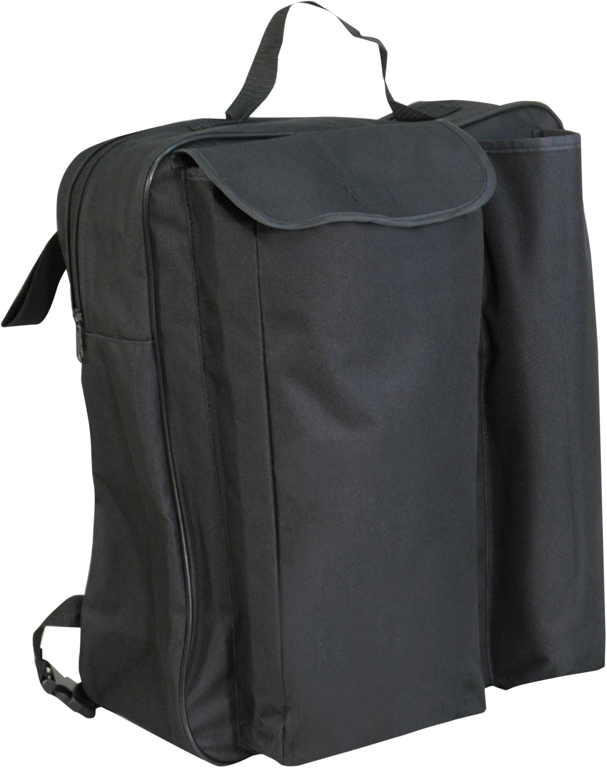 Aidapt Wheelchair/Scooter Storage Bag with Crutch Holders Water Resistant,Storage for Personal Items and Shopping,Holds Pair of Crutchesand Walking Sticks,Adjustable Straps,Secure,Multiple Compartments