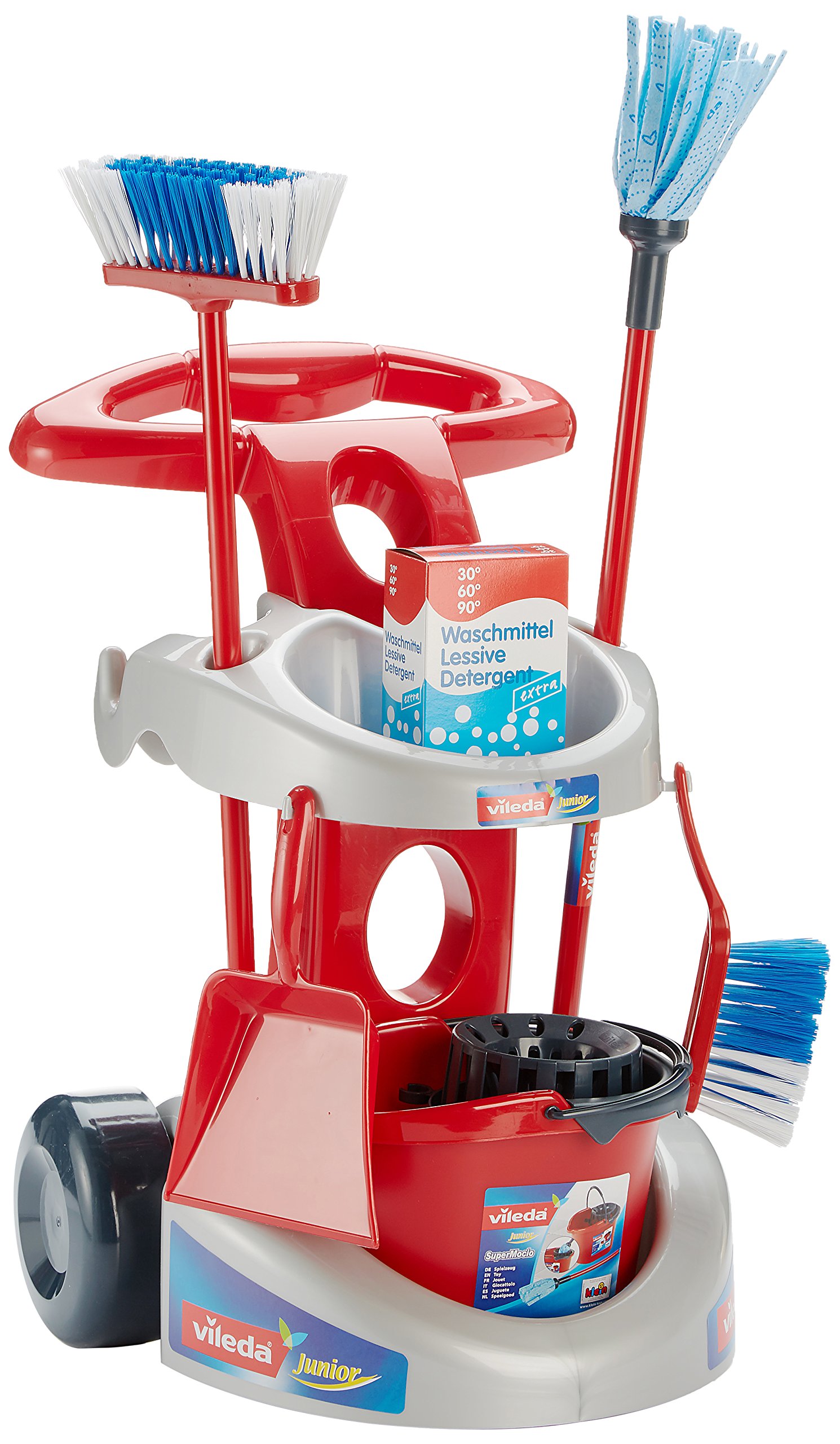 Theo Klein 6721 - Cleaning Trolley with Accessories, Toy