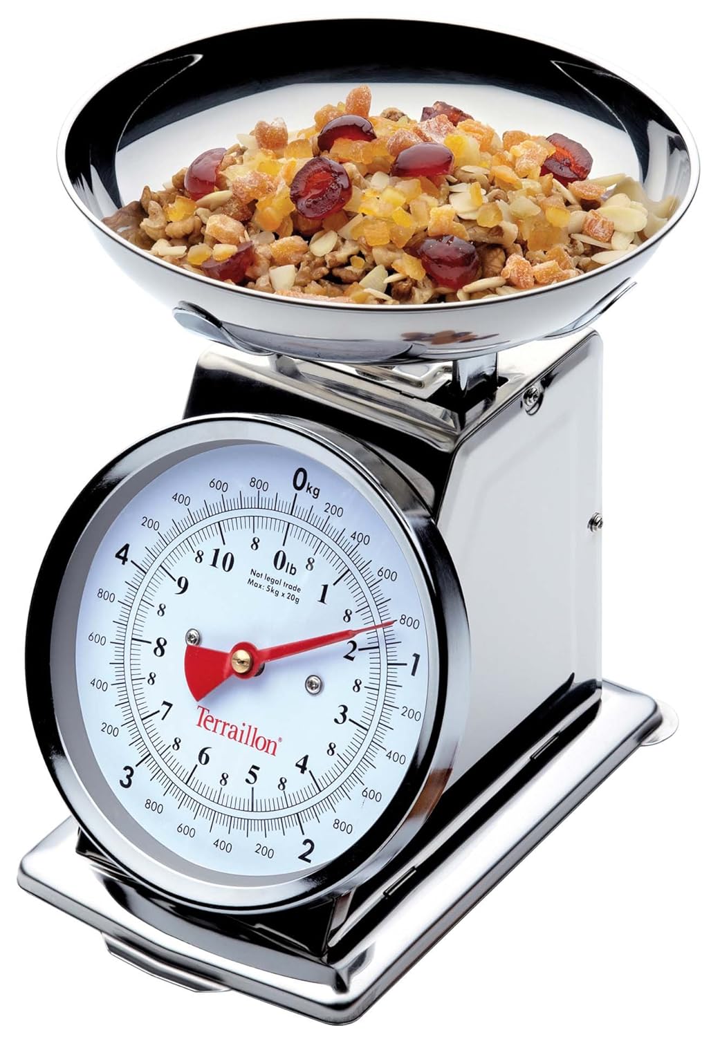 Terraillon 5 Kg Traditional Scale, Stainless Steel Amazon.co.uk