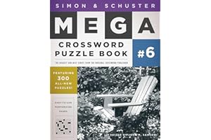 Simon & Schuster Mega Crossword Puzzle Book #6 (6) (S&S Mega Crossword Puzzles)