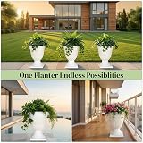 SG Traders Large Tampa Urn Plant Pot Stand 33x39cm Pack of 2 view 9