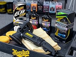Meguiar's G191700 Smooth Surface Clay Kit, Safe and