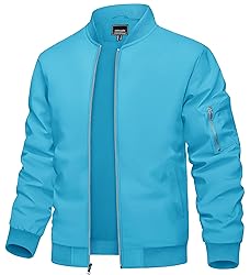TACVASEN Bomber Jacket Men Lightweight Jackets