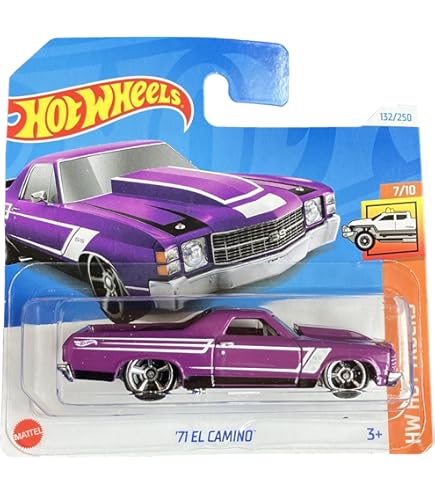 Hot Wheels Limited Edition エルカミーノ Amazon.com: Mattel Hot Wheels 2002 Petersen's Custom Classic